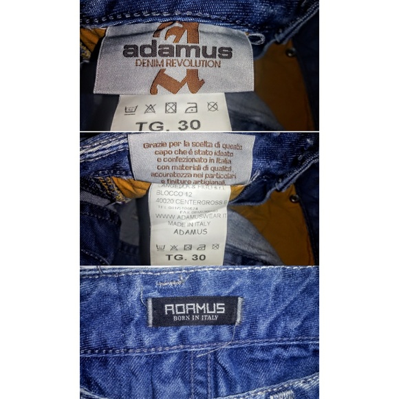 Adamus Italia Distressed High Waist Skinny Jeans - Picture 3 of 8